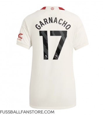 Manchester United Alejandro Garnacho #17 Replik 3rd trikot Damen 2023-24 Kurzarm